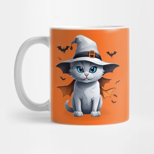 Halloween cute cat Mug